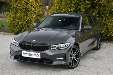 BMW 3 2.0d Full LED Kubełki `19 Mpakiet 100% Bezwypadkowa DravitGrau