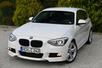 BMW 1 2.0D MPakiet BIAŁA Serwis 100% Bezwypadkowa