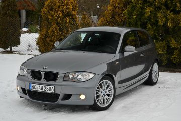 BMW 1 2.0 MPakiet Kubełkowe Fotele Bezwypadkowa 3drzwiowa Śliczna