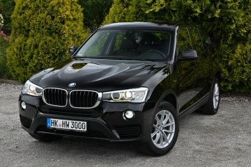 BMW X3 2.0D 190KM Lift Automat Xenon Navi Kamera Hak Tylko 169tys km