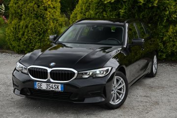 BMW 3 2.0i Czarna Asystent Jazdy Pełny Serwis ASO BMW Alu 17 Śliczna