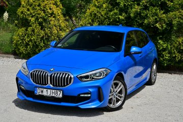 BMW 1 2.0d MPakiet Salon Polska Misano Blau Kamera Tylko 72 tyś km VAT
