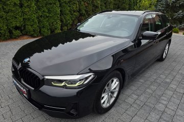 BMW 520D Fotele Sport Ambiente 100% Bezwypadkowa Serwis ASO Śliczna